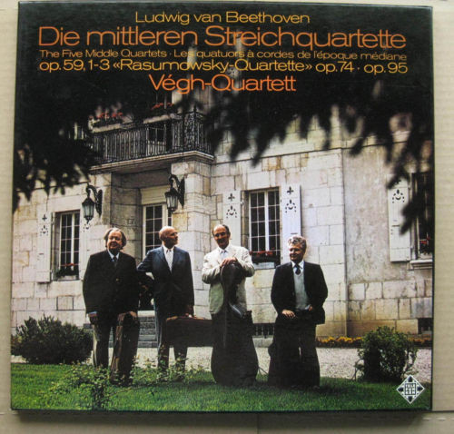 Die Mittleren Streichquartette Op. 59, 1-3 "Rasumowsky Quartette" Op.74 / Op.95