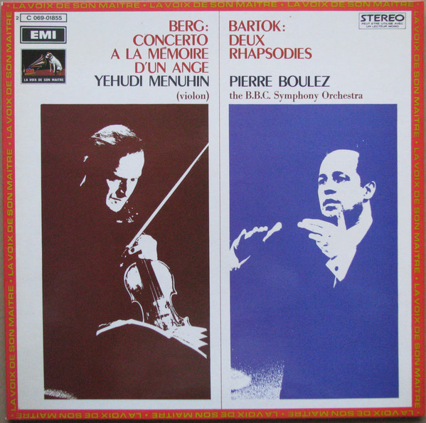 Concerto A La M&eacute;moire D'Un Ange / Deux Rhapsodies