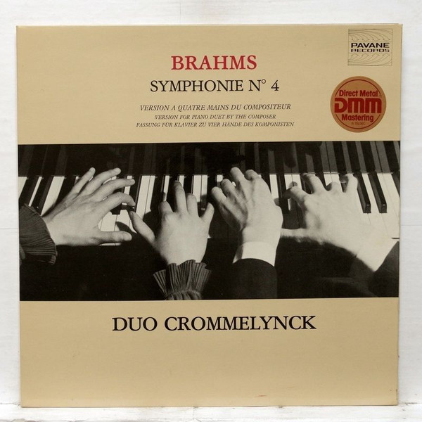 Symphonie No. 4. Version A Quatre Du Compositeur