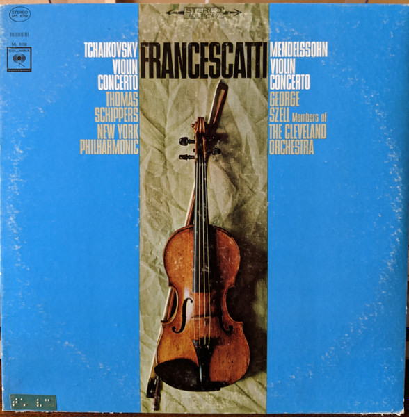 Tchaikovsky Violin Concerto / Mendelssohn Violin Concerto