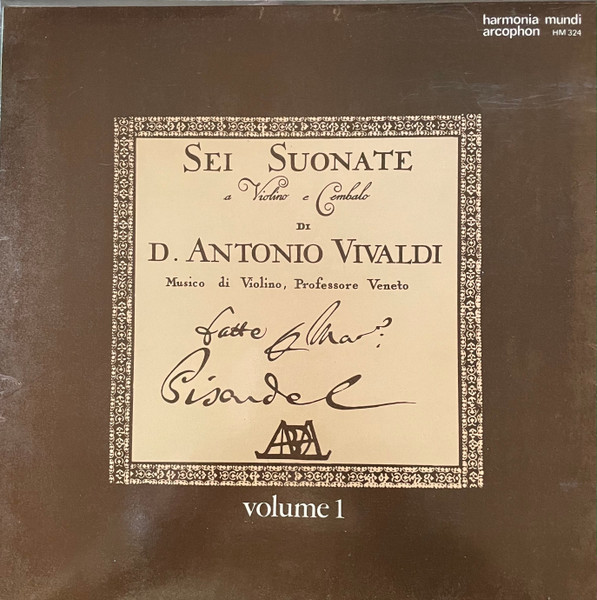 Les Six Sonates &Agrave; Pisendel : Volume 1