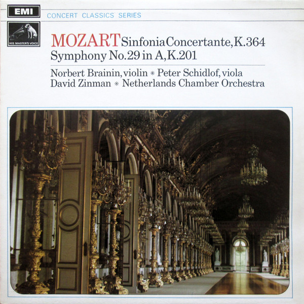 Sinfonia Concertante, K.364 - Symphony No.29 In A, K.201