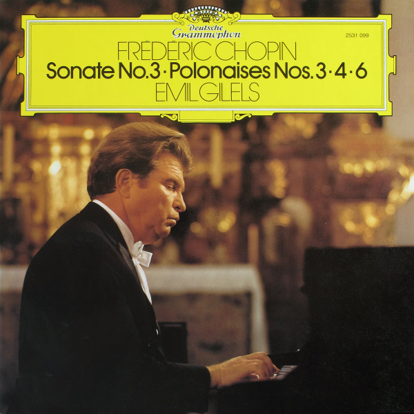 Sonate No.3 / Polonaises Nos. 3 &middot; 4 &middot; 6