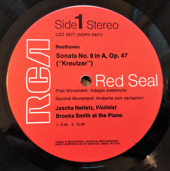 "Kreutzer" Sonata / Concerto for Two Violins