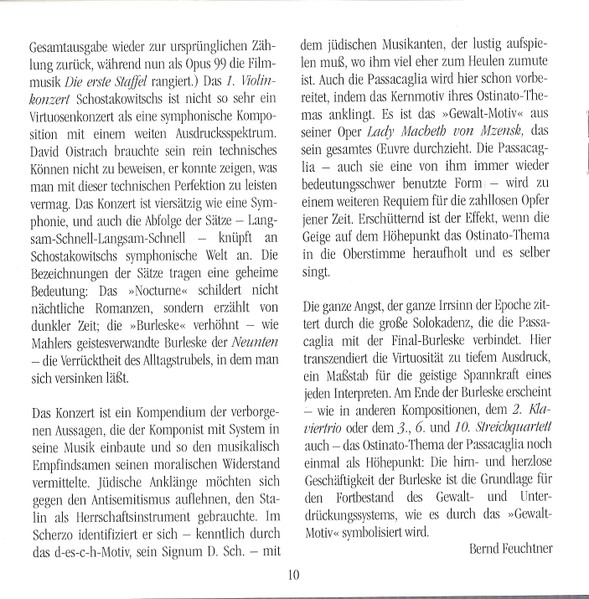 Violin Concertos No.1