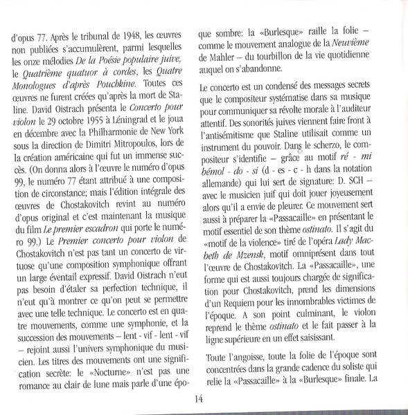 Violin Concertos No.1