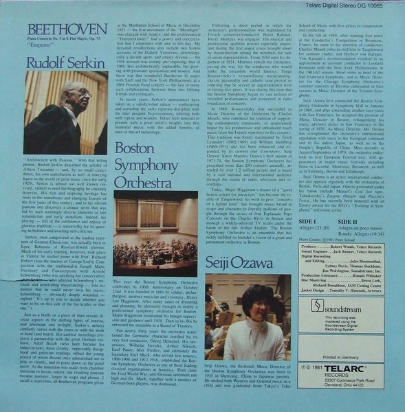 Piano Concerto No. 5 In E Flat Major, Op. 73 &laquo;Emperor&raquo;
