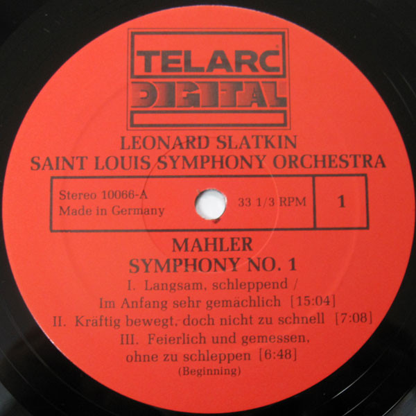 Symphony No. 1 In D &laquo;Titan&raquo;