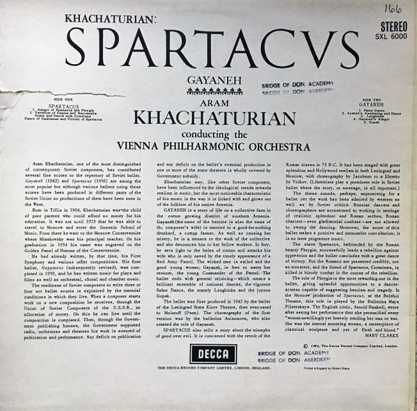 Spartacus / Gayaneh