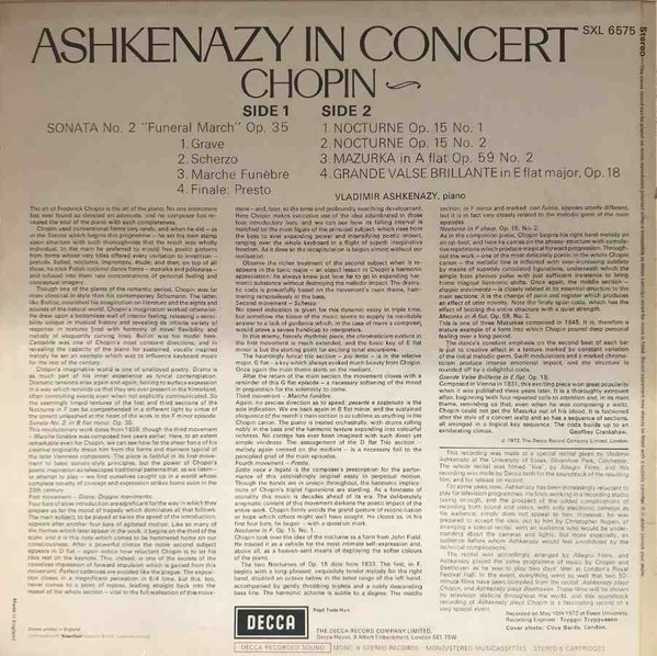 Ashkenazy In Concert