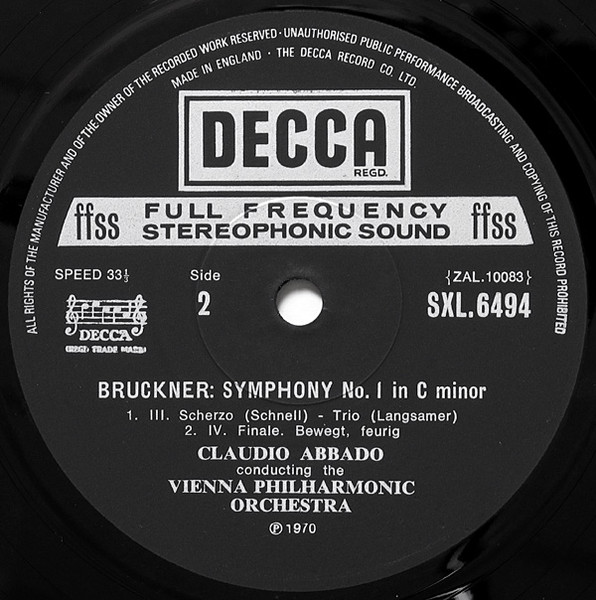 Symphony No.1 In C Minor