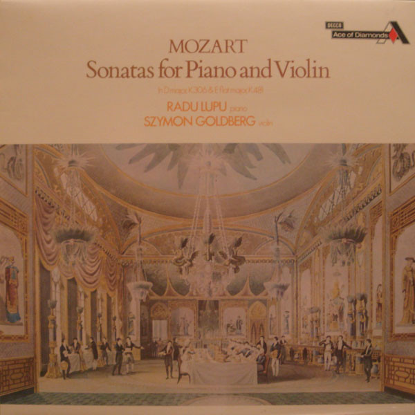 Sonatas For Piano And Violin In D Major, K.306 & E Flat Major, K.481