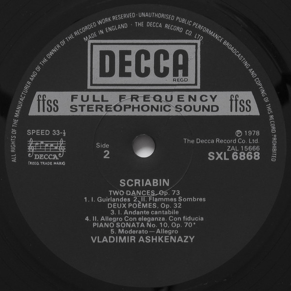 Piano Sonatas (No.2 "Sonata Fantasy" ∙ No.7 "White Mass" ∙ No.10 Op.70 / Quatre Morceaux Op.56 ∙ Deux Po&egrave;mes Op.32 ∙ Two Dances Op.73)