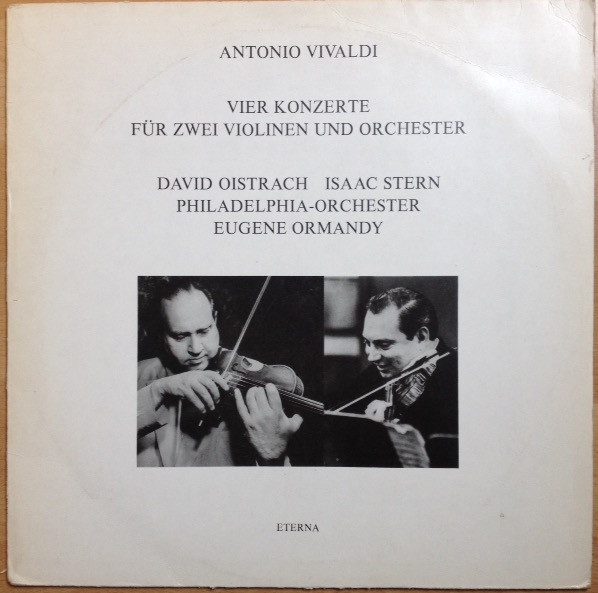 Vier Konzerte F&uuml;r Zwei Violinen Und Orchester