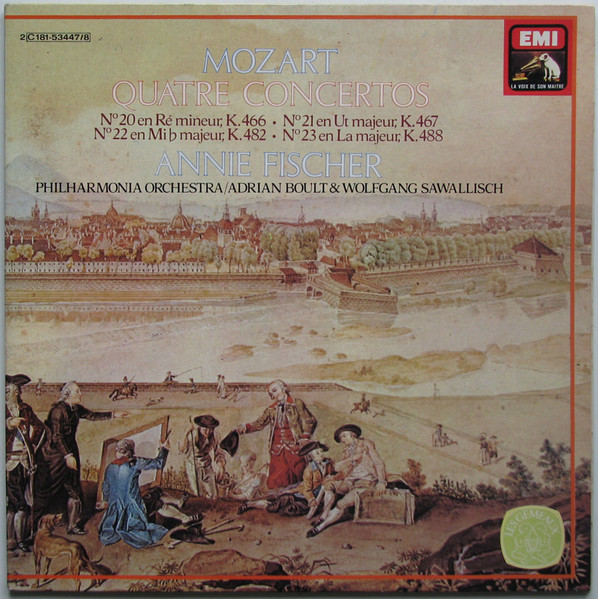 Quatre Concertos - N&deg;20 En R&eacute; Majeur, K.466 ‧ N&deg;21 En Ut Majeur, K. 467‧ N&deg;22 En Mi♭ Majeur, K. 482 ‧ N&deg;23 En La Majeur, K. 488