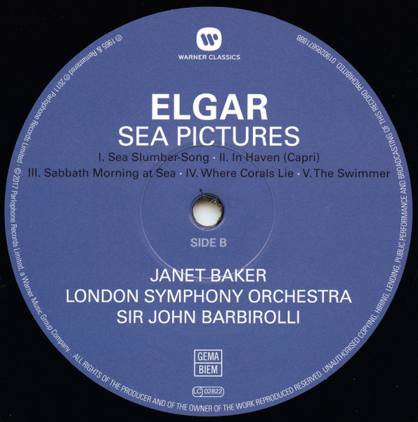 Cello Concerto / Sea Pictures