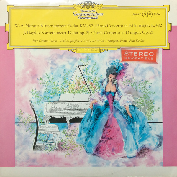 Klavierkonzert Es-dur KV 482 = Piano Concerto In E Flat Major, KV 482 /  Klavierkonzert D-dur Op. 21 = Piano Concerto In D Major, Op. 21