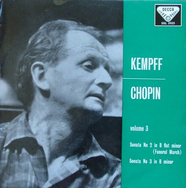 Kempff - Chopin Volume 3