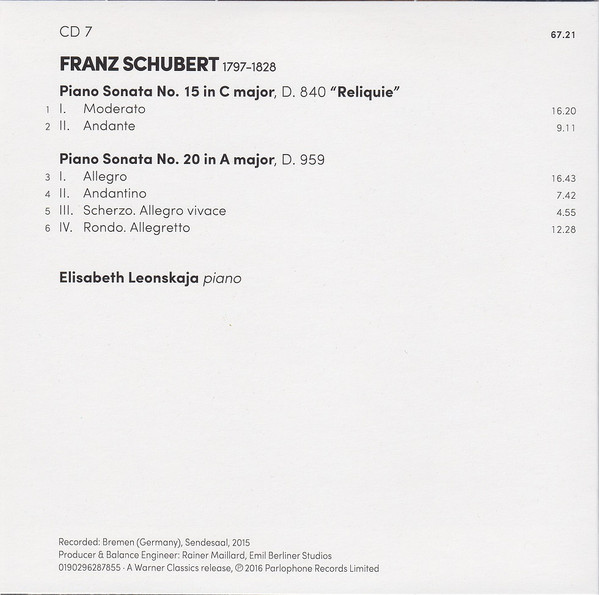 The Complete Piano Sonatas