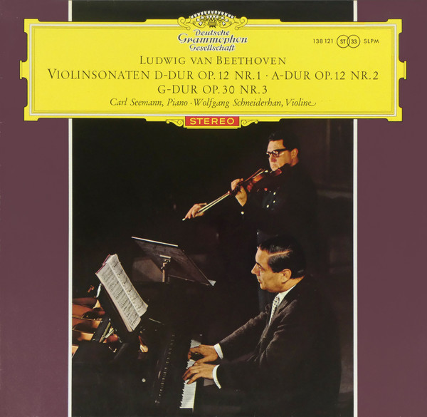 Violinsonaten D-dur Op. 12 Nr. 1 ∙ A-dur Op. 12 Nr. 2 / G-dur Op. 30 Nr. 3