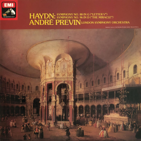 Symphony No. 88 In G ("Letter V") / Symphony No. 96 In D ("The Miracle")