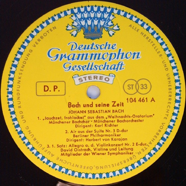 Bach Und Seine Zeit