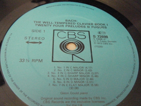 The Well-Tempered Clavier, Book I (Preludes And Fugues 1&ndash;24)