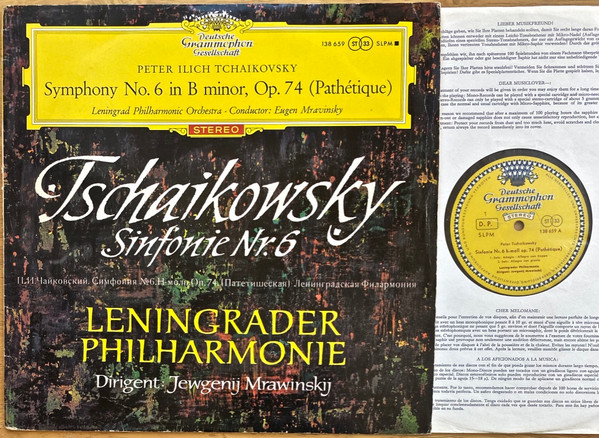 Symphony No. 6 In B Minor, Op. 74 (Path&eacute;tique)