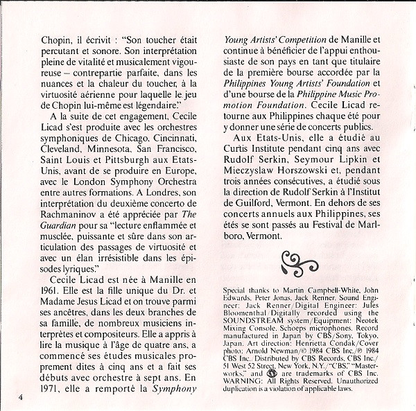 Piano Concerto No. 2 / Rhapsody On A Theme Of Paganini