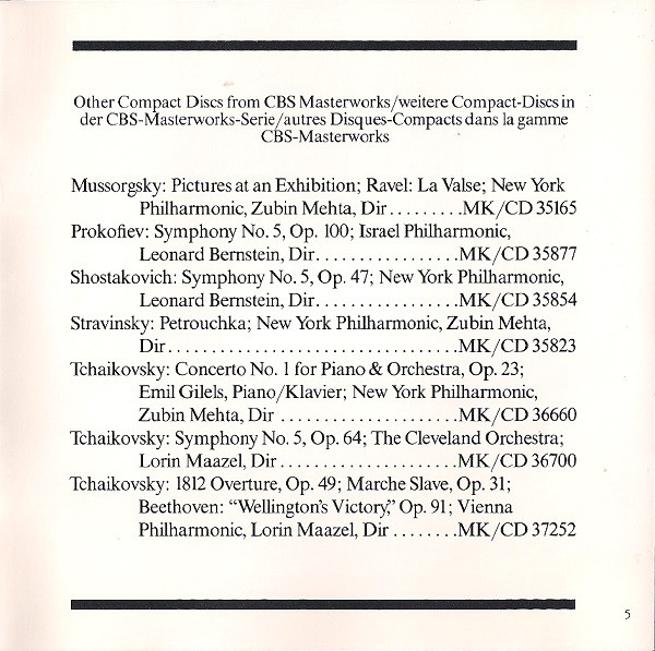 Piano Concerto No. 2 / Rhapsody On A Theme Of Paganini