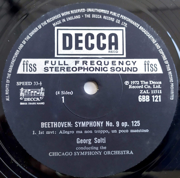 Symphony No. 9 (Solti-Decca Silver Jubilee Recording)