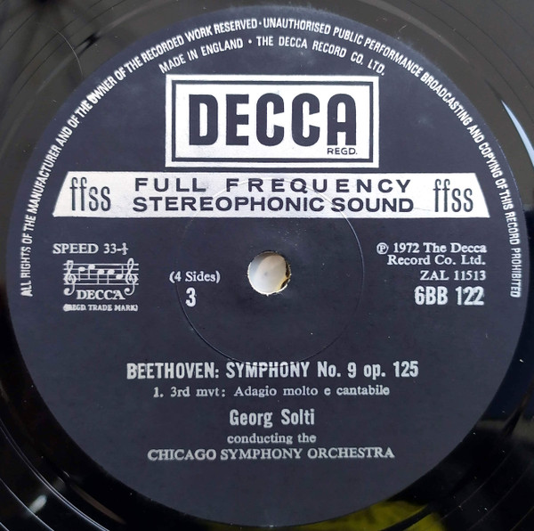 Symphony No. 9 (Solti-Decca Silver Jubilee Recording)