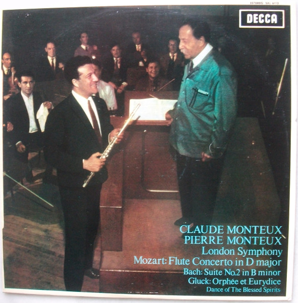 Flute Concerto In D Major / Suite No.2 In B Minor / Orph&eacute;e Et Eurydice, Dance Of The Blessed Spirits