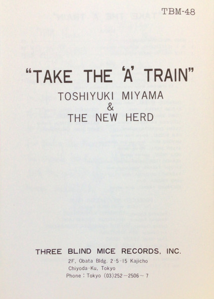 Take The "A" Train
