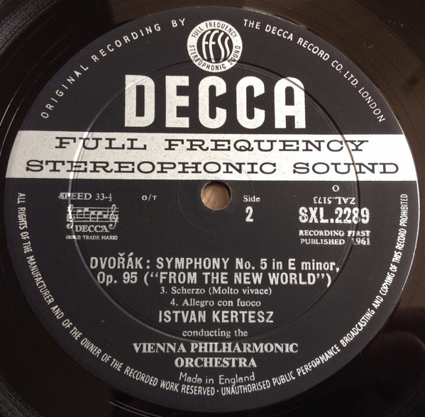 Symphony No.5 In E Minor, Op. 95, "From The New World"