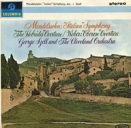 "Italian" Symphony, "The Hebrides" Overture / "Oberon" Overture