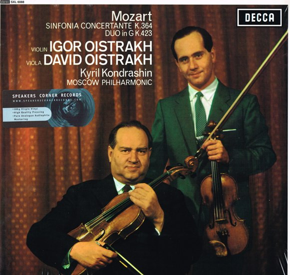 Sinfonia Concertante K.364 / Duo In G K.423