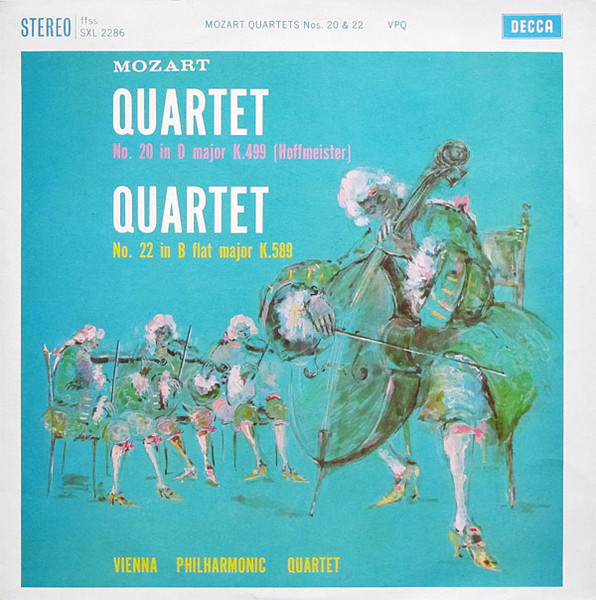 Quartet No. 20 In D Major K.499 (Hoffmeister) / Quartet No. 22 In B Flat Major K.589