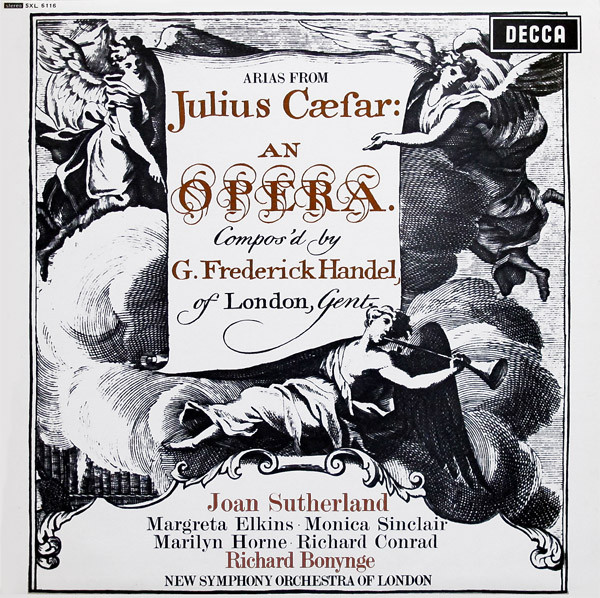 Arias From Julius C&aelig;sar: An Opera