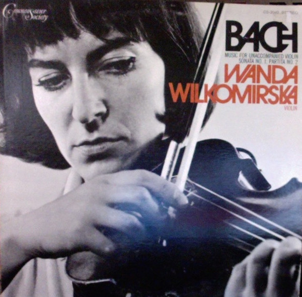 Music For Unaccompanied Violin Sonata No. 1; Partita No. 2