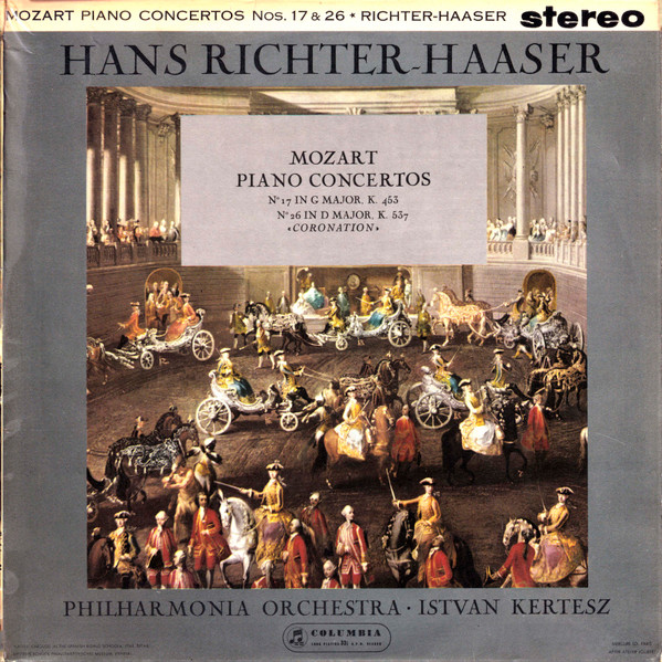 Piano Concertos  No.17 In G Major K. 453 No.26 In D Major K. 537 " Cornation"