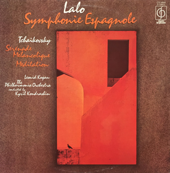 Symphonie Espagnole / S&eacute;r&eacute;nade M&eacute;lancolique, Meditation