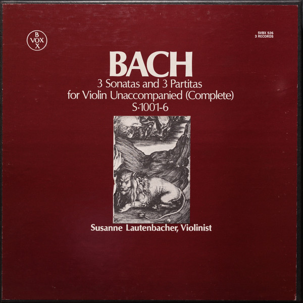 3 Sonatas And 3 Partitas For Violin Unaccompanied (Complete)