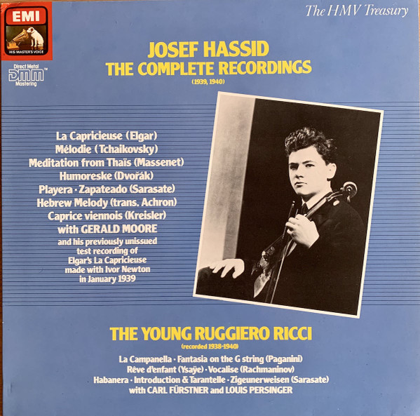 The Complete Hassid / The Young Ricci
