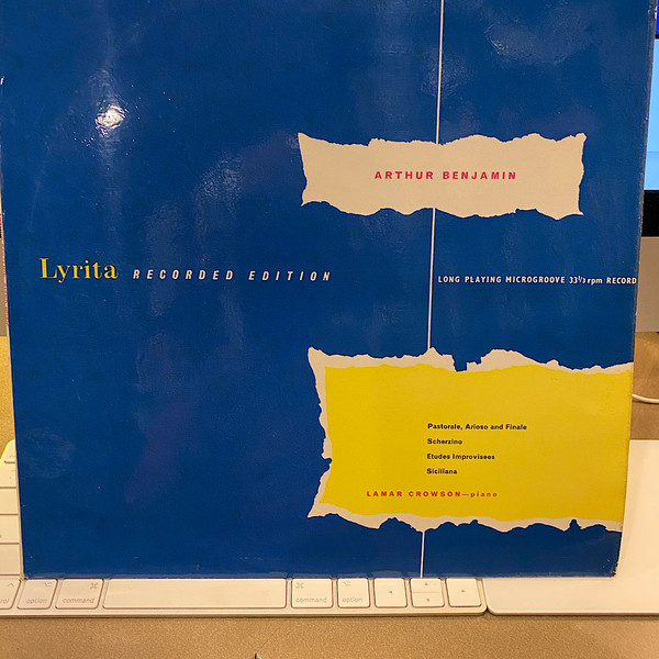 Arthur Benjamin, Lyrita Recorded Edition
