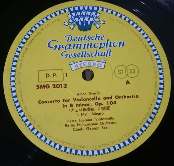 Concerto For Violoncello And Orchestra
