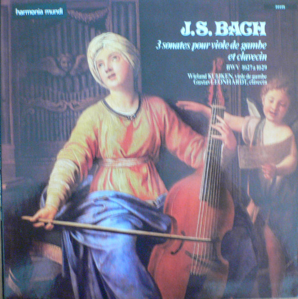 3 Sonates Pour Viole De Gambe Et Clavecin BWV 1027 &Agrave; 1029
