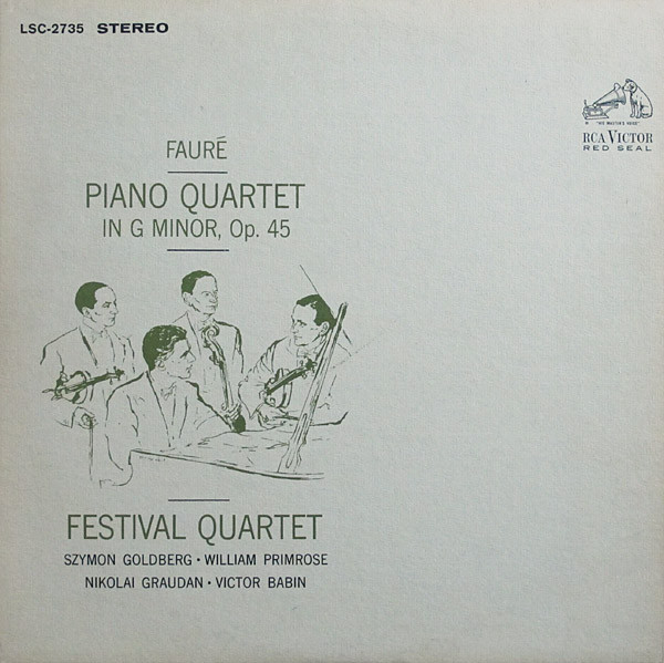 Piano Quartet In G Minor, Op. 45