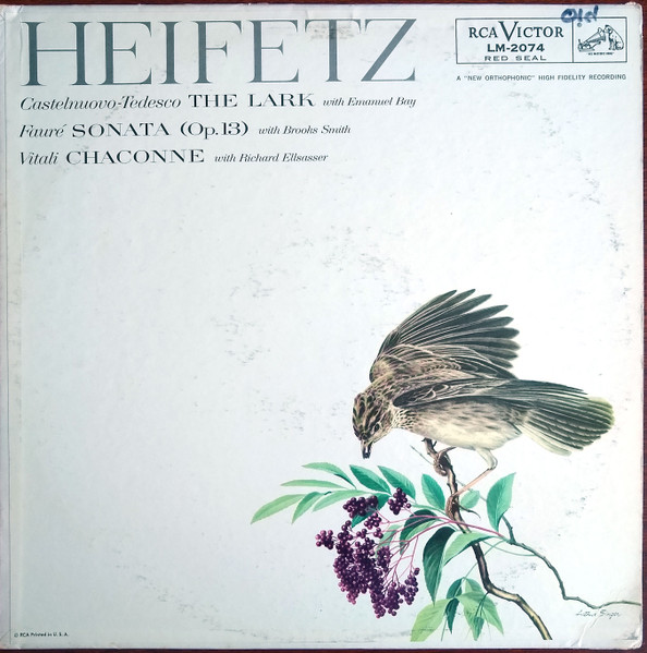 The Lark / Sonata (Op. 13) / Chaconne