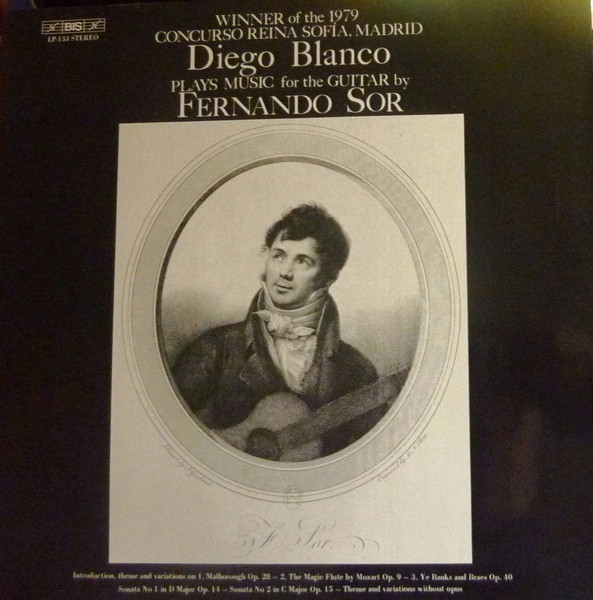 Diego Blanco Plays Music For The Guitar By Fernando Sor